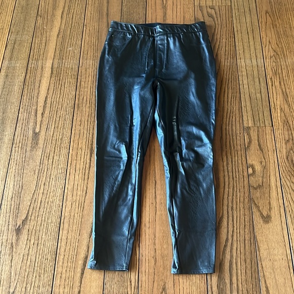 Spanx Faux Leather High Rise Skinny Pants - Picture 6 of 16